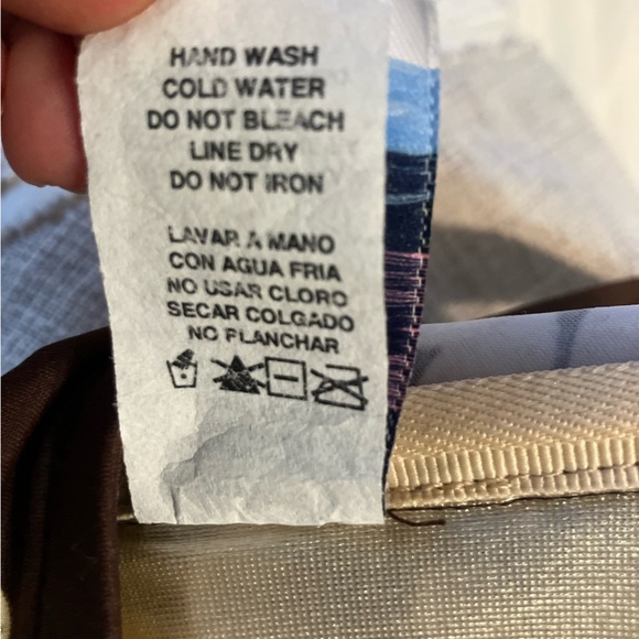 Amica Floral One Piece Swimsuit With Skirt Size 14 NWT - Picture 7 of 11